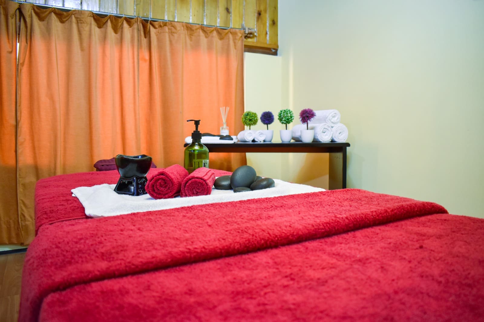Relaxation area at the Hotel Migmar spa
